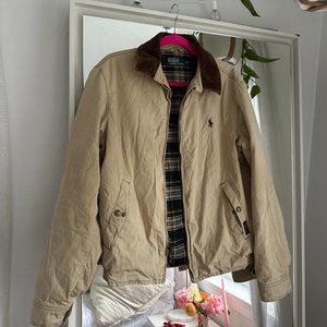 vintage polo jacket